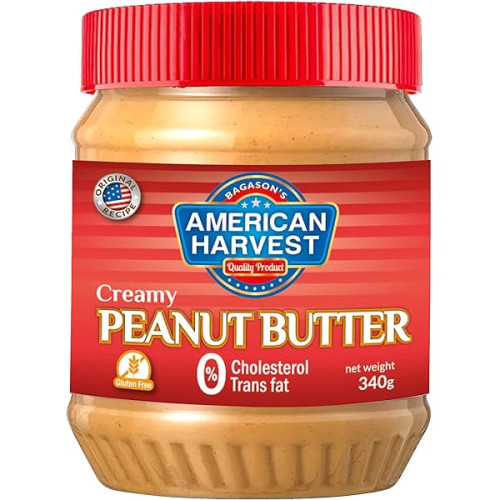 American Harvest Peanut Butter 340gr